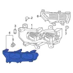 ML3Z17C754AC - : Fog Lamp Bezel for Ford: F-150 Image