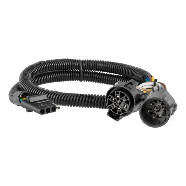 55384 - Exterior: Replacement OE 4-Way Flat Socket (T's into USCAR) for CURT Image