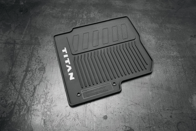 All-Season Floor Mats (Rubber / 4-piece / Black) - Nissan (999E1-W4000)