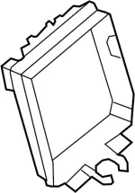 284B94GA0A - : Controller Rear Cover for INFINITI: Q50 Image