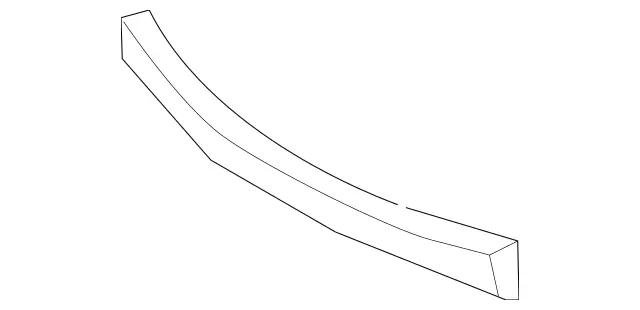 1648850537 - Body: Energy Absorber for Mercedes-Benz Image