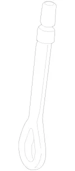 2223150000 - : Towing Eye for Mercedes-Benz Image