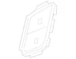 21390596038S22 - Body: Lock Switch for Mercedes-Benz Image