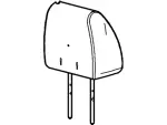 5L3Z18611A08DC - Body: Headrest for Ford: F-150 Image