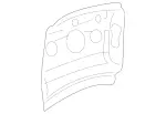 9066300516 - Body: Inner Lock Pillar Reinforcement for Mercedes-Benz: Sprinter 1500, Sprinter 2500, Sprinter 3500, Sprinter 3500XD, Sprinter 4500 Image