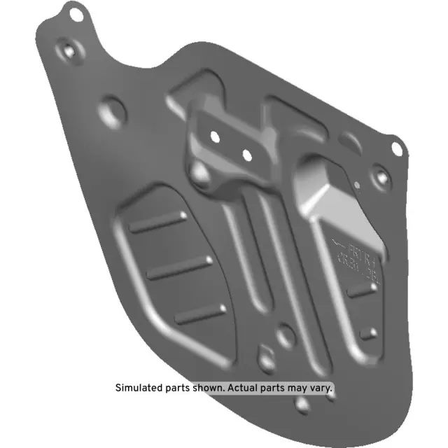 85105761 - Body: Water Deflector for Chevrolet: Silverado 1500, Silverado 1500 LTD | GMC: Sierra 1500, Sierra 1500 Limited Image