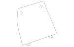 16469030258M27 - Body: Side Trim Panel Cover for Mercedes-Benz Image