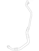 2125001372 - : Oil Line for Mercedes-Benz Image