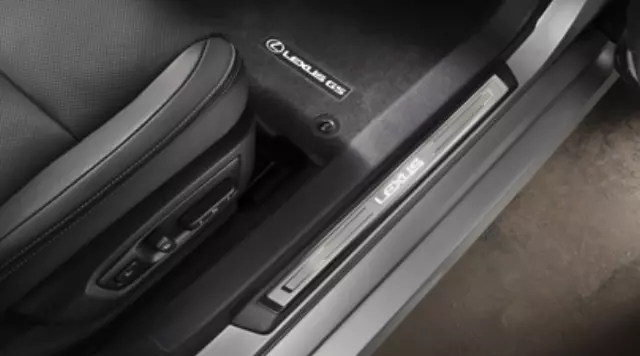 PT92230120 - Interior: Illuminated Door Sills - With Logo for Lexus: GS F, GS Turbo, GS200t, GS300, GS350, GS450h Image