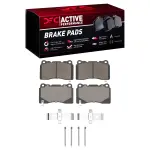 1115100107 - : DFC Active Perform Pads and Hardware Kit for DYNAMIC FRICTION Image