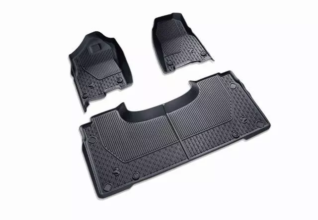 82215323AC - Interior Accessories: All-Weather Mat Kits - Black Quad Cab® for Mopar Image