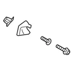 KB3Z1629156A - Body: Spacer for Ford Image