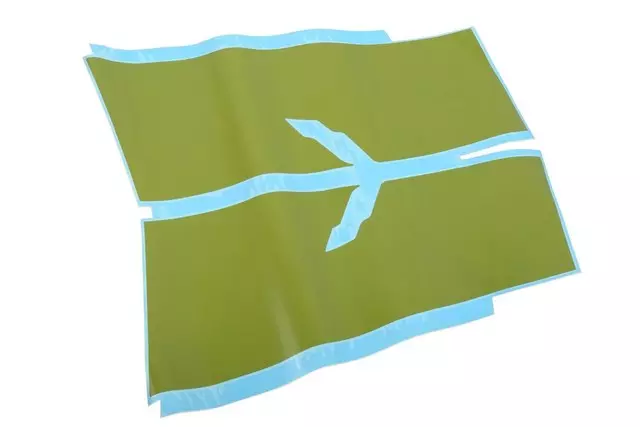 23493579 - : Velocity Yellow Tintcoat Front Bumper Fascia Upper CFZ Decal for GM Image