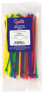 836514 - : Nylon Cable Ties, Cable Tie Assortment, 50 lb Tensile Strength for Grote Lighting Image