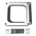 8717 - : Carburetor Spacer #8717 Open Center 1in Thick For Holley 4500 Series for Edelbrock Image