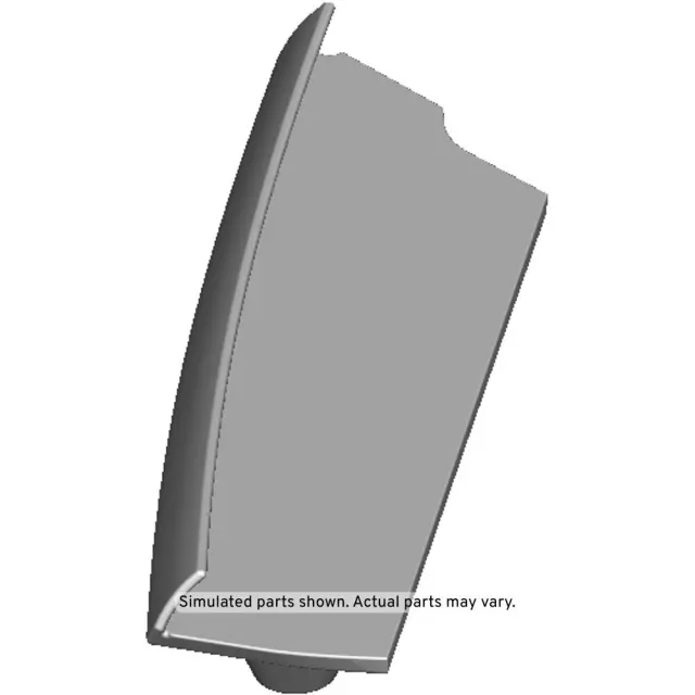 22761208 - : Black Driver Side Front Bumper Fascia Seal for GMC: Acadia, Acadia Limited Image