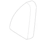 2166920392 - Front Doors: Dampening for Mercedes-Benz: CL550, CL600, CL63 AMG, CL65 AMG Image