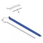 M1PZ7810177A - Body: Rocker Molding for Ford Image