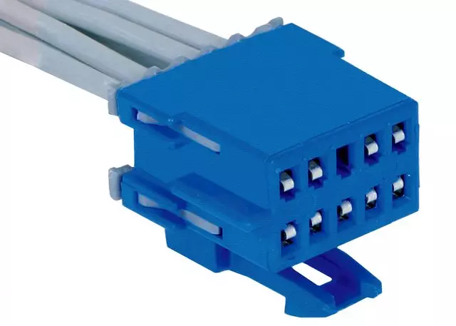 12101832 - : 10-Way Female Blue Multi-Purpose Pigtail for GM Image