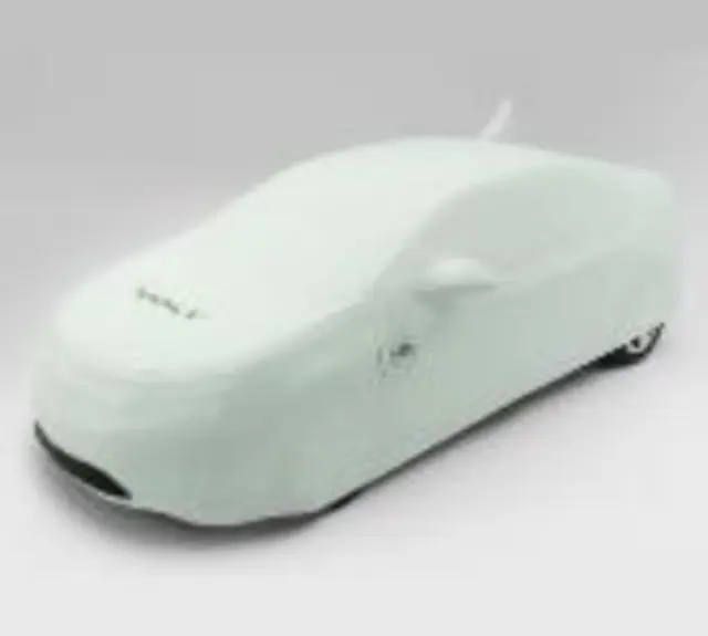 84017328 - : OEM NEW 16-19 GM Chevrolet Volt Premium All-Weather Outdoor Cover White 84017328 for Chevrolet: Volt Image