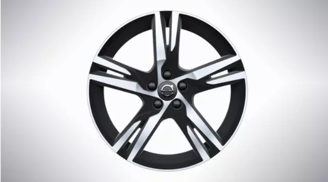 31423931 - Suspension: 19-inch 5-Double Spoke Matte Black Diamond Cut for Volvo Image