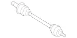1643501510 - Rear Axle: Drive Shaft for Mercedes-Benz: ML63 AMG Image