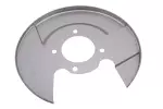 84252201 - Brake: Rear Passenger Side Brake Shield for Cadillac: Escalade, Escalade ESV | Chevrolet: Suburban, Tahoe | GMC: Yukon, Yukon XL Image