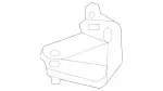 9066310600 - : Reinforcement Bracket for Mercedes-Benz Image