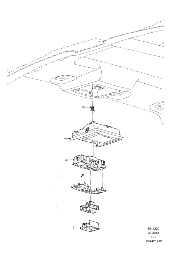 9L1Z19K357DD - Body: Bezel for Ford Image