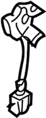 80603AR000 - Body: Lock Switch for Infiniti Image