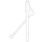 9064700520 - Emission System: Filler Neck for Mercedes-Benz Image