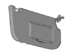 CJ5Z7804104CB - Body: Sun-visor for Ford Image
