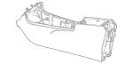 24768318008T92 - Body: Console for Mercedes-Benz Image