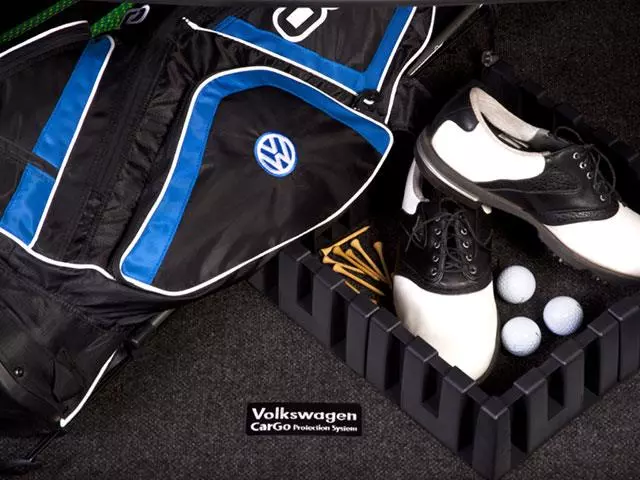 Heavy Duty Trunk Liner With Cargo Blocks - Volkswagen (7P0-061-166-A-469)