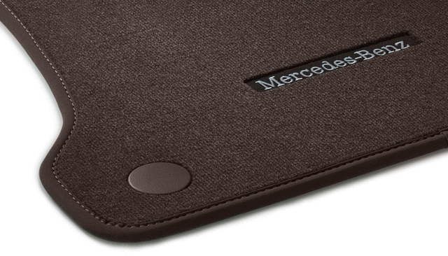 23868037028T85 - Interior: Velour Floor Mats Classic, Set, 4-Piece for Mercedes-Benz: E300, E400, E43 AMG, E63 AMG S Image