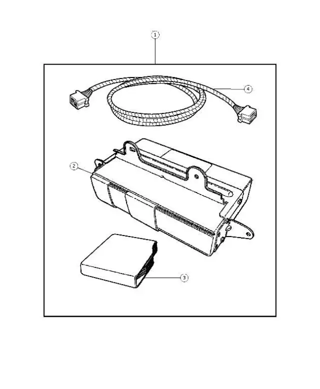 Cd Changer Magazine - Mopar (4797433)