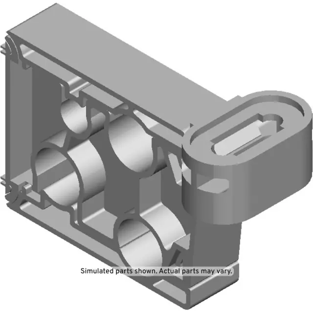 15293984 - HVAC: Rear AC Tube Clip for Buick: Enclave | Chevrolet: Traverse | GMC: Acadia, Acadia Limited | Saturn: Outlook Image