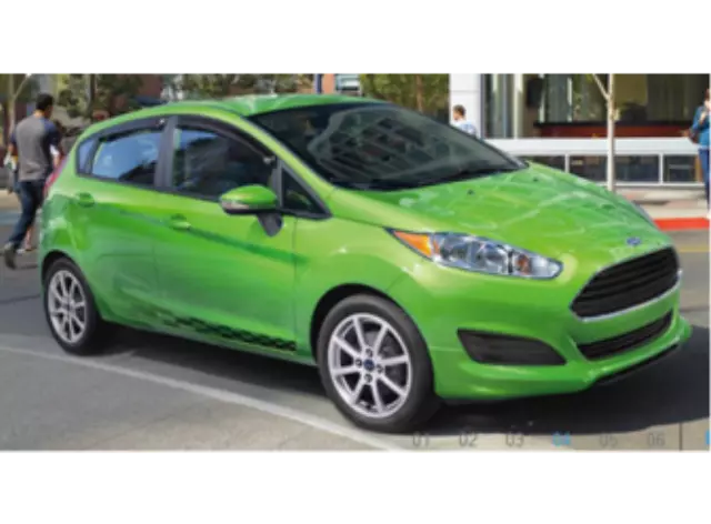 Side Stripes - Checkered Flag - Ebony - Ford (EE8Z-5420000-AA)