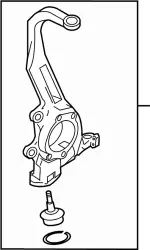 40014AL550 - : Steering Knuckle for Infiniti Image