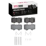 1551097601 - : DFC 5000 Advanced Pads - Ceramic and Hardware Kit for DYNAMIC FRICTION Image