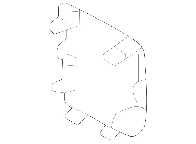 2478859502 - Attachment Parts: Towing Eye Cover for Mercedes-Benz: GLB250, GLB35 AMG Image image