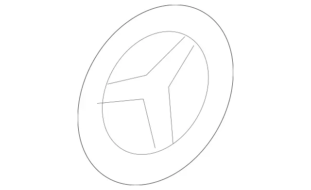 8173305 - Attachment Parts: Company Sign for Mercedes-Benz: C350e, C400, C43 AMG, C450 AMG, C63 AMG, C63 AMG S, E300, E350, E400, E43 AMG, E450, E53 AMG Image image