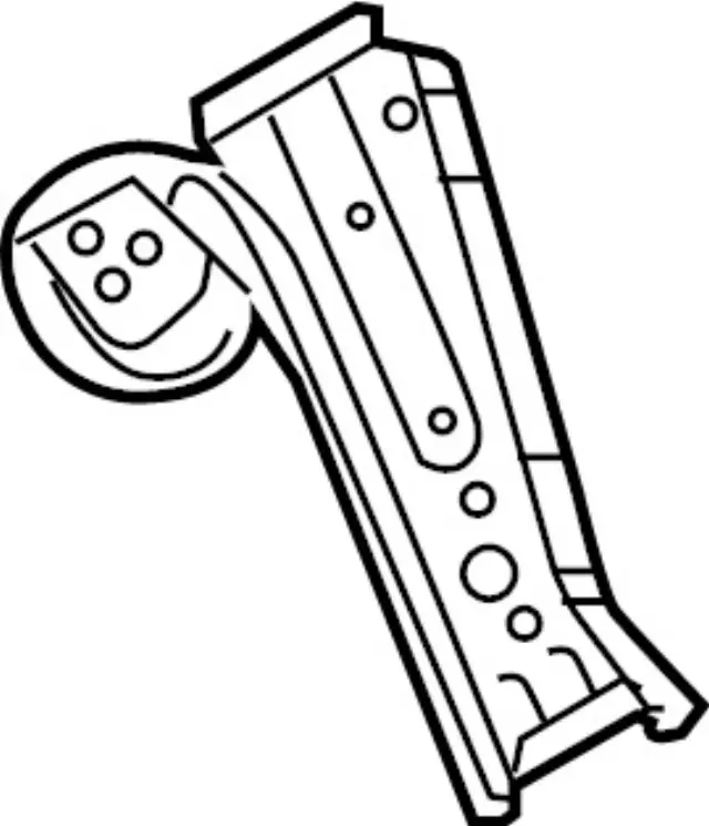 G54315NAMA - Body: Rear Cross-member for INFINITI: QX50, QX55 Image