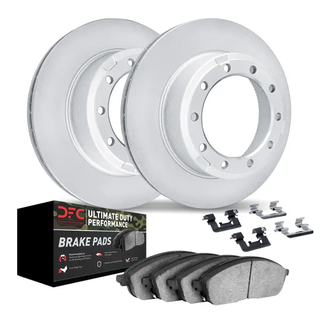 441240020 - : DFC GEOSPEC Coated Rotor- HD Brake Pad - Hardware for DYNAMIC FRICTION Image