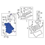 ML3Z6019C - : Engine Timing Cover for Ford Image