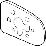 9636567U00 - Body: Glass for Infiniti Image