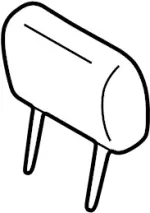 86400AS413 - Body: Headrest for Infiniti Image