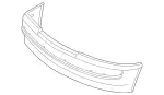 2018801240 - Attachment Parts: Trim for Mercedes-Benz: 190E Image