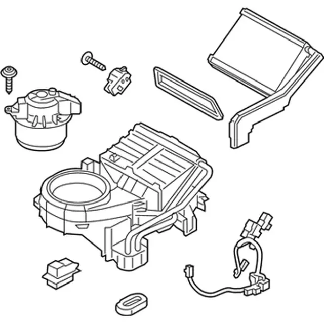 BK3Z18K463L - : Heater Assembly for Ford: Transit-150, Transit-250, Transit-350, Transit-350 HD Image