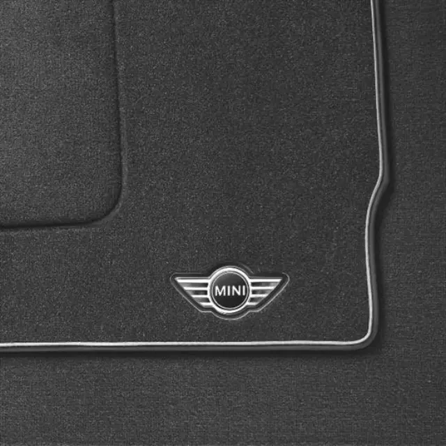 51472447612 - Interior: Textile Floor Mats - Black - Rear for Mini: Cooper Countryman Image